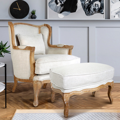 Country outlet style armchair